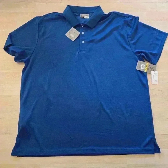 PGA tour airflux classic blue polo size XXL NWT - Picture 2 of 9